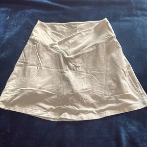Victoria’s Secret PINK Skort Size L Active White High Waisted V Crossover